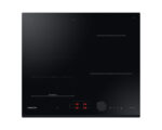 SAMSUNG Placa de inducción - SAMSUNG NZ64B6058GK, 4 zone(s) zonas, 590 mm, Negro