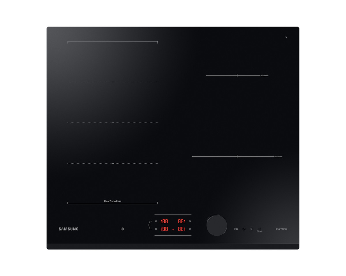 148505000_1 SAMSUNG Placa de inducción - SAMSUNG NZ64B6058GK, 4 zone(s) zonas, 590 mm, Negro - Imagen 1