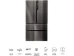 Haier Frigorífico americano - Haier FD 100 Series 7 HB26FSNAAA, No Frost, 190 cm, 750 l, Fabricador de hielo, My Zone Plus, Negro - Imagen 4