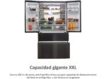 Haier Frigorífico americano - Haier FD 100 Series 7 HB26FSNAAA, No Frost, 190 cm, 750 l, Fabricador de hielo, My Zone Plus, Negro - Imagen 5