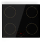 KLARSTEIN Placa de inducción - KLARSTEIN Victoria 60, 4 zonas, 59 cm, Negro