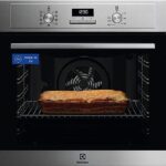 Electrolux Horno - Electrolux EOF3H54X, Multifunción, Esmalte fácil limpieza, 72 l, Función Grill, 60 cm, Inox