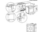Electrolux Horno - Electrolux EOF3H54X, Multifunción, Esmalte fácil limpieza, 72 l, Función Grill, 60 cm, Inox - Imagen 2