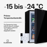 Ficha técnica Mini congelador - KLARSTEIN Pluto 65L, 84,50 cm, Negro - Imagen 4
