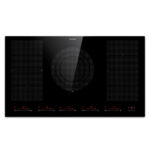 KLARSTEIN Placa de inducción - KLARSTEIN Masterzone 90 Flex, 4 zonas, 90 cm, Negro