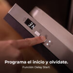 CECOTEC Lavavajillas libre instalación 60 cm - CECOTEC Bolero Aguazero 6500 Full-BI C, 15 servicios, 6 programas, 60 cm, 300 - Imagen 4