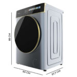 Lavadora carga frontal - CECOTEC Bolero DressCode 9900 Inverter FullColor Ice Blue A, 9 kg, 300 - Imagen 2