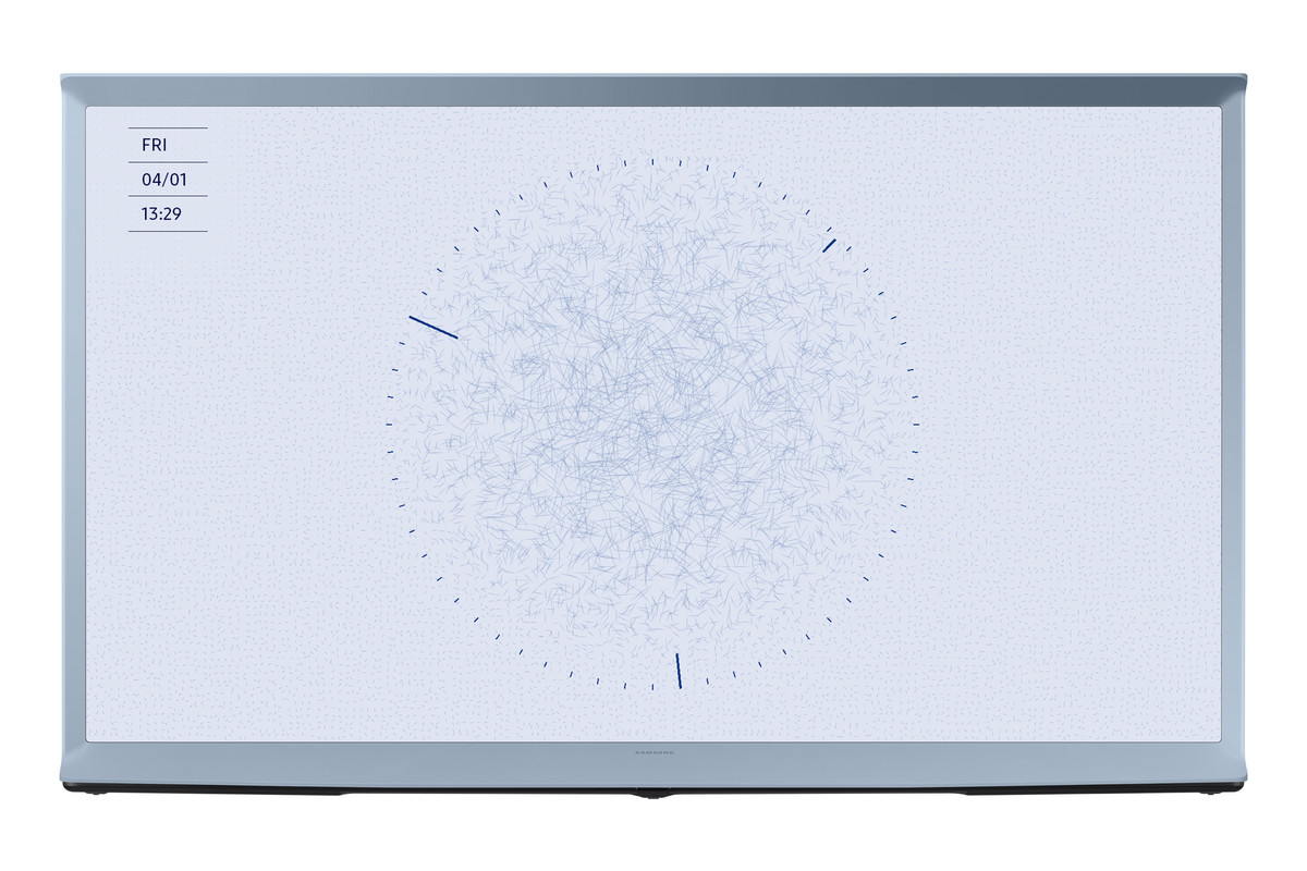 149376607_1 SAMSUNG TV QLED - SAMSUNG The Serif QE43LS01TBU, UHD 4K, Smart TV, Azul - Imagen 1