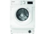 Whirlpool Lavadora secadora integrable - Whirlpool BI WDWG 751482 EU N, 7 kg/5kg, 1400 rpm, 6th Sense, Sin panelar