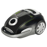 SENCOR Aspirador con bolsa - SENCOR SVC 9000BK, 800 W, Depósito 4 l, Negro, Verde, Plata