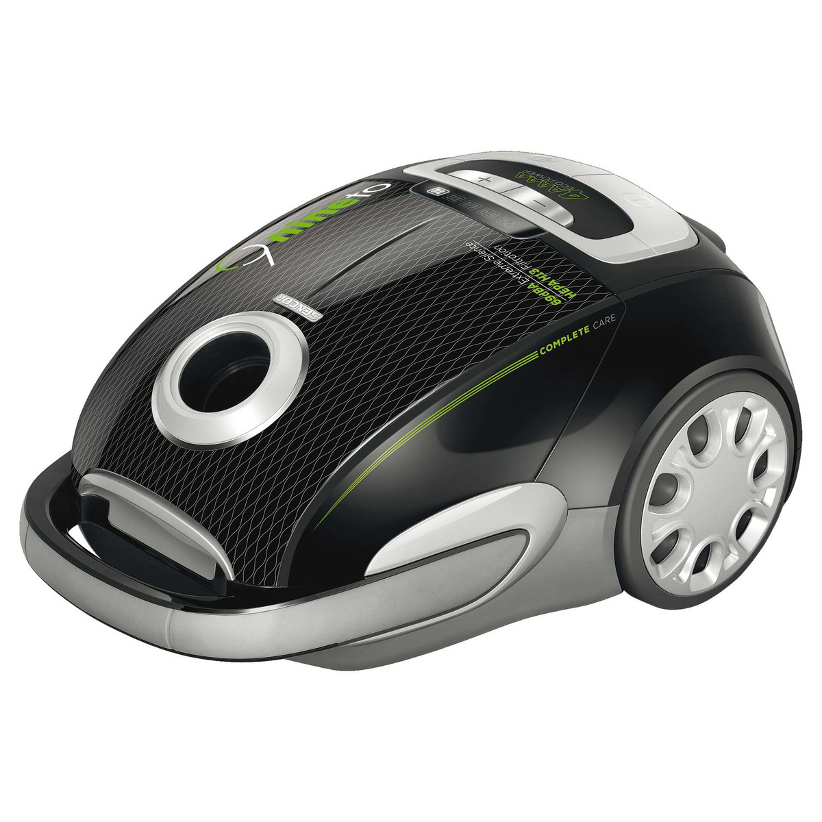 149411074_1 SENCOR Aspirador con bolsa - SENCOR SVC 9000BK, 800 W, Depósito 4 l, Negro, Verde, Plata - Imagen 1