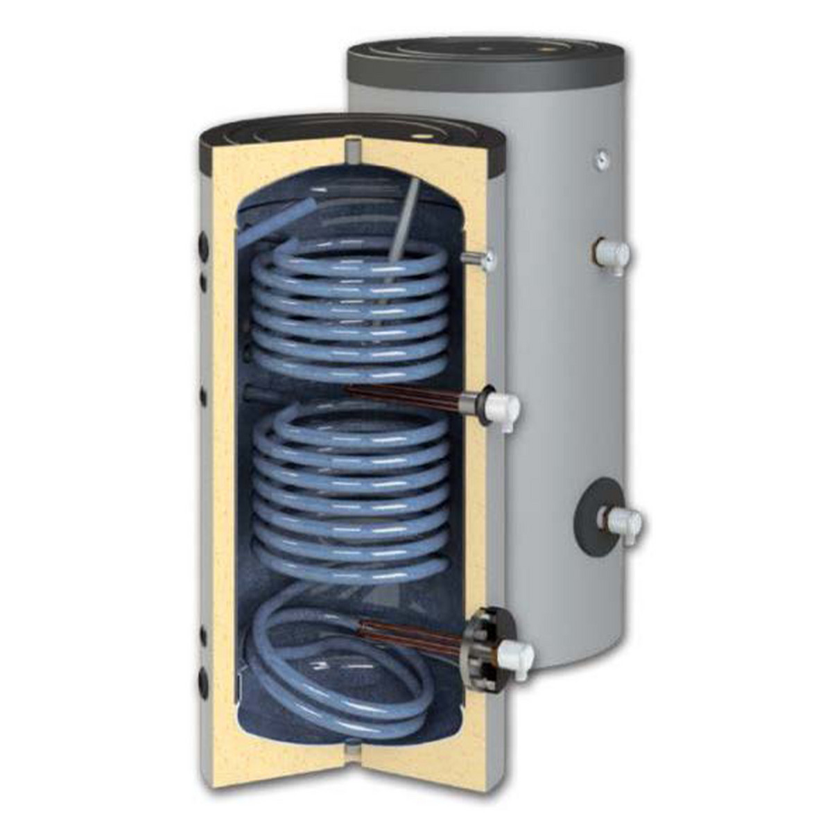 149481023_1 Termo eléctrico - SANNOVER, gris - Imagen 1