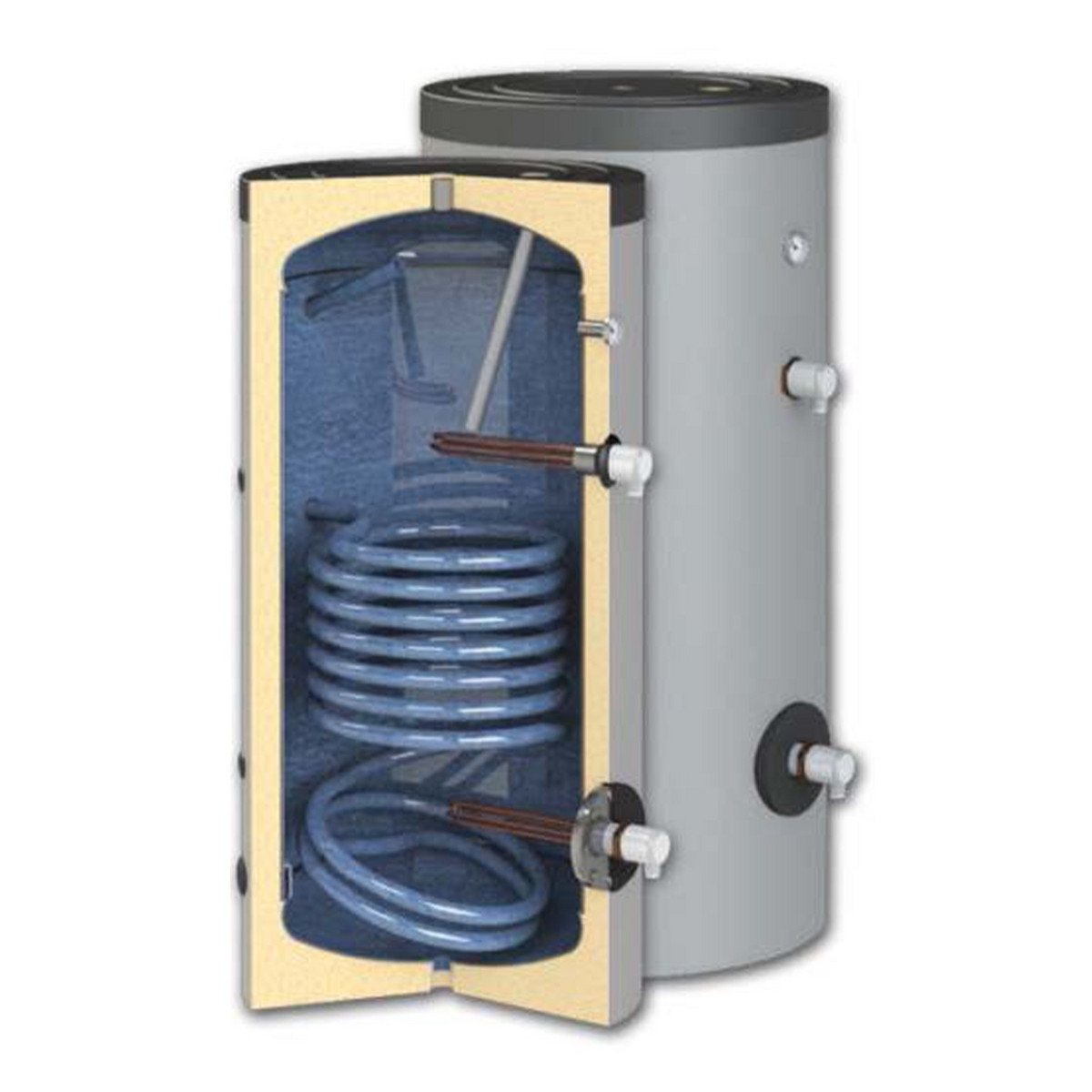 149481046_1 Termo eléctrico - SANNOVER, gris - Imagen 1