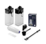 HAMA Máquina espresso - HAMA Dinamica Plus ECAM 380.95.TB, 15 bar, 1450 W, 1 l, 2 tazas, Negro, Titanio - Imagen 5
