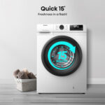 HISENSE Lavadora carga frontal - HISENSE WF1Q9041BW, 9 kg, 15 programas, Blanco - Imagen 4