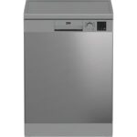 Beko Lavavajillas - Beko DVN05320X, 13 servicios, 5 programas, 60 cm, Media carga, Clean&Shine™, Inox