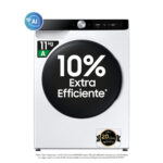 SAMSUNG Lavadora-secadora - SAMSUNG WD11DG6B85BK, 11 kg + 6 kg, Blanco