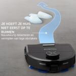 ROWENTA Robot aspirador - ROWENTA X-Plorer Serie 220 RR9465WH, Depósito 0,35 l, Autonomía 120 min, Negro - Imagen 8