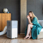 CECOTEC Aire acondicionado portátil - CECOTEC ForceClima 12850 Style Heating Connected, 12000 fg/h, 2 velocidades, 120 m², 33 dB(A), 300 - Imagen 7