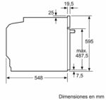 Balay Horno multifunción - Balay BAL3HB5159N3, Integrable, Hidrolítica, 71 l, 59,4 cm, Cristal Negro - Imagen 8