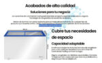 Ficha técnica Congelador horizontal - INFINITON FCH-309CC82WEC, 309 l, 84,5 cm, Blanco - Imagen 6