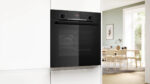 BOSCH Horno convencional - BOSCH HBA574BB3, Pirolítico, 71 l, 594 mm, Negro - Imagen 5