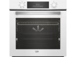 Beko Horno - Beko BBIE18300W, Multifunción, Hidrólisis, 72 l, 59.4 cm, Tecnología Aeroperfect, Función vapor, Blanco