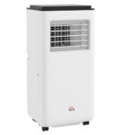 HOMCOM Aire acondicionado portátil - HOMCOM 823-058V93WT (No tiene Eficiencia Energética), 30 m², Blanco