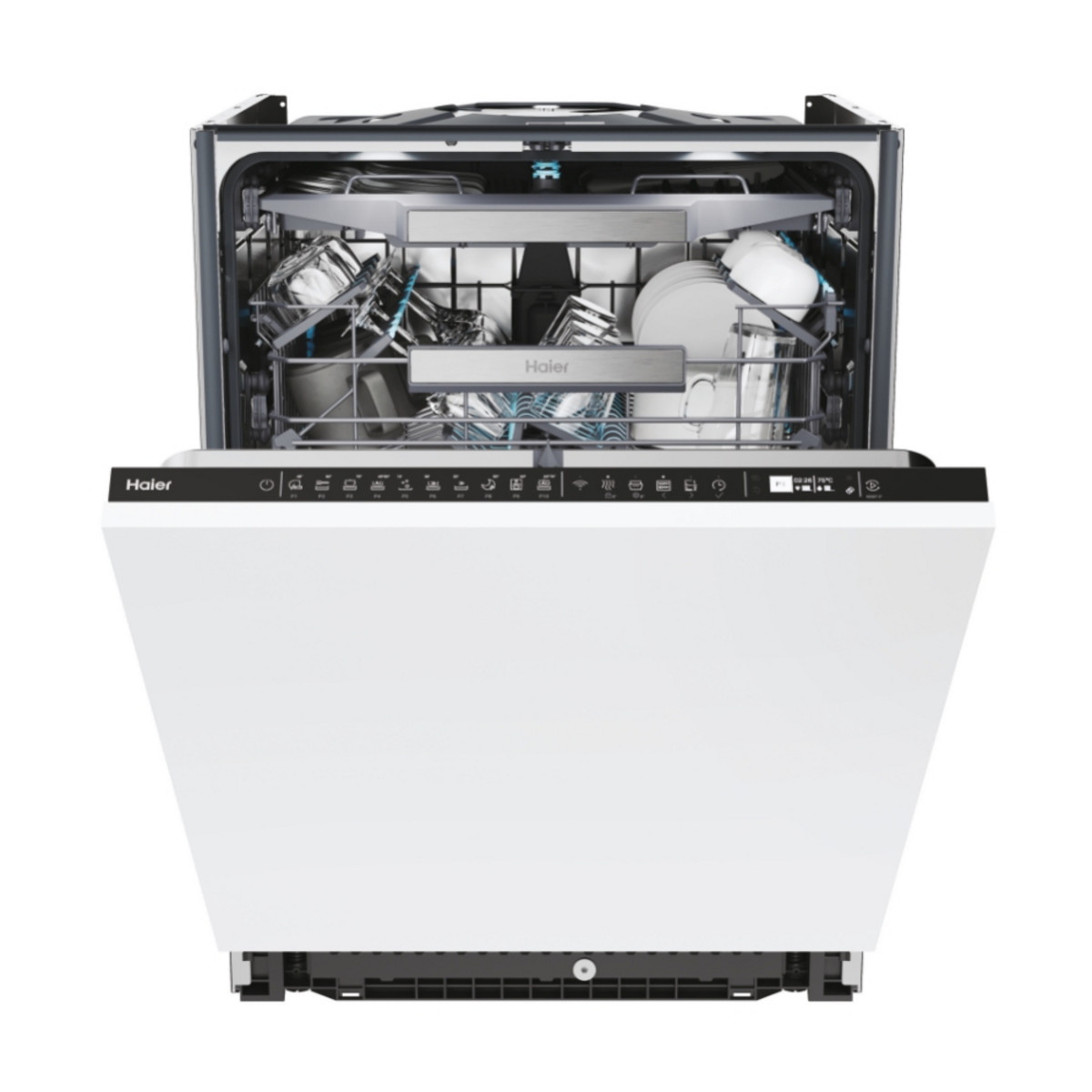 150580550_1 HAIER Lavavajillas integrable 60 cm - HAIER XS 6A0M4PDB, 16 servicios, 10 programas, 598 mm, No aplicable - Imagen 1