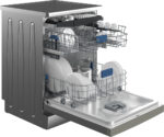 BEKO Lavavajillas libre instalación 60 cm - BEKO BDFN26550XC, 15 servicios, 6 programas, 598 mm, Acero inoxidable - Imagen 3