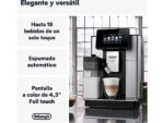 De Cafetera superautomática - De'Longhi PrimaDonna Soul ECAM610.55.SB, 1450W, 19 bar, Molinillo integrado, Sistema Thermoblock, Táctil, Inox - Imagen 2