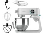 Cecotec Robot amasador - Cecotec Twist&Fusion 4000 Luxury White, 800 W, 5.2 l, 6 Funciones, 8 Velocidades, Blanco