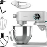 Cecotec Robot amasador - Cecotec Twist&Fusion 4000 Luxury White, 800 W, 5.2 l, 6 Funciones, 8 Velocidades, Blanco