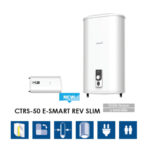 CTRS Termo eléctrico - CTRS-50 E-SMART REV SLIM CATA, 50 l, Blanco - Imagen 2