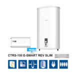 CTRS Termo eléctrico - CTRS-100 E-SMART REV SLIM CATA, 93 l, Blanco - Imagen 2