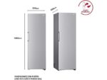 LG Frigorífico una puerta - LG GLM71MBCSF, No Frost, 186 cm, 386 l, DoorCooling+™, ThinQ™, Inox - Imagen 3