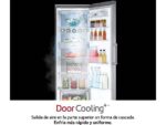 LG Frigorífico una puerta - LG GLM71MBCSF, No Frost, 186 cm, 386 l, DoorCooling+™, ThinQ™, Inox - Imagen 5