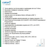 CTRS Termo eléctrico - CTRS-80 E-SMART REV SLIM CATA, 80 l, Blanco - Imagen 3