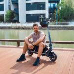 SMARTGYRO Patinete eléctrico - SMARTGYRO Raptor EVO LR, Pot. máx. 1000 W, Carga máx. 140 kg, 75 km autonomía, 20000 mAh, Azul - Imagen 5