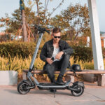 SMARTGYRO Patinete eléctrico - SMARTGYRO Raptor EVO LR, Pot. máx. 1000 W, Carga máx. 140 kg, 75 km autonomía, 20000 mAh, Azul - Imagen 8