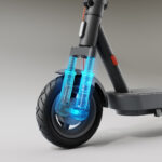 XIAOMI Patinete eléctrico - XIAOMI Xiaomi Electric Scooter 5, Pot. máx. 700 W, Carga máx. 120 kg, 10200 mAh, Negro - Imagen 8