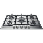 HOTPOINT Placa de gas - HOTPOINT 869991005850, 5.0000 zonas, Natural Gas (NG), 750 mm, Acero - Imagen 6