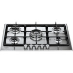 WHIRLPOOL Placa de gas - WHIRLPOOL 869991632540, 5.0000 zonas, 73,00 cm, Acero - Imagen 2