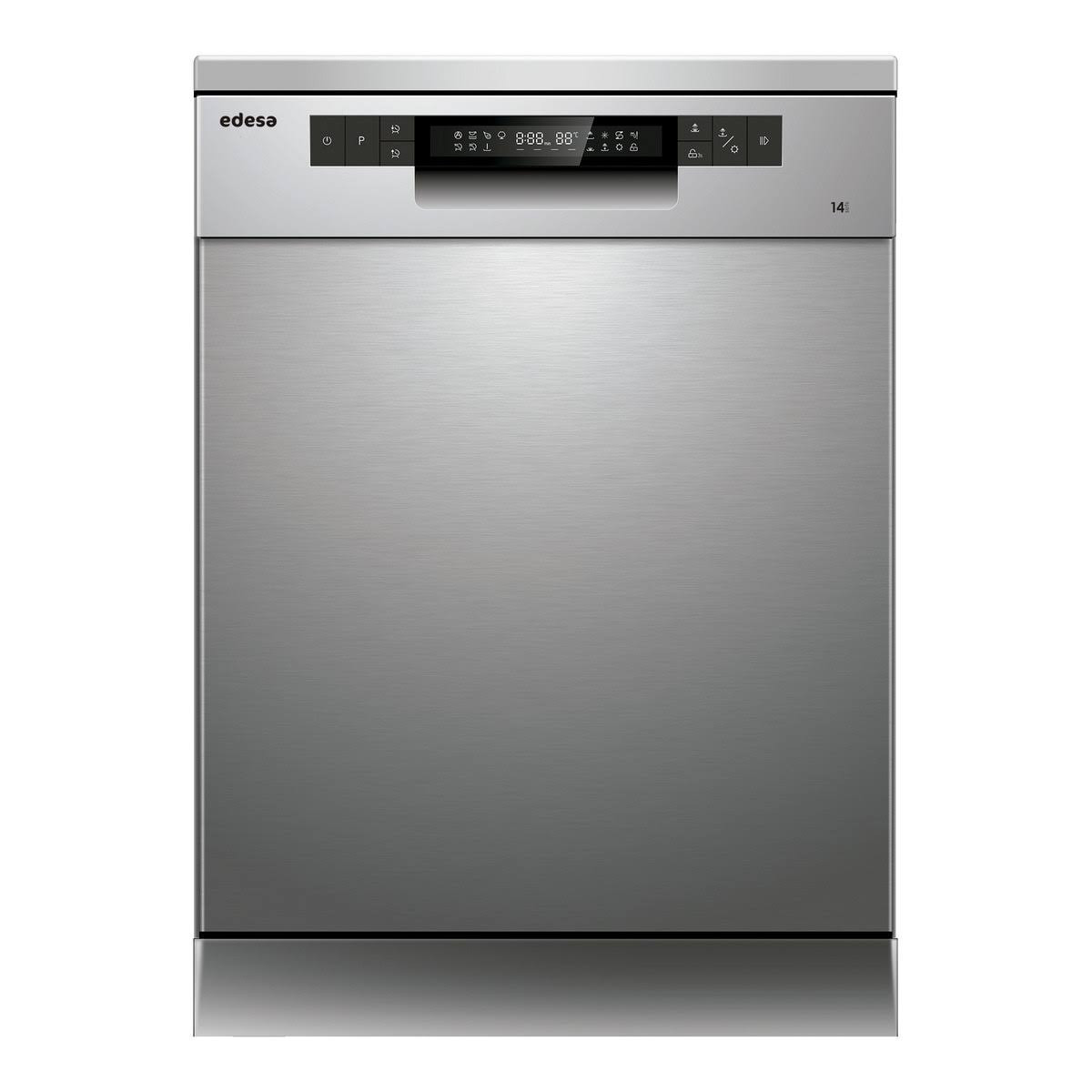 151001427_1 Lavavajillas libre instalación 60 cm - EDESA 926270299, 14 servicios, 7 programas, 59,8 cm, Inox - Imagen 1