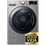 LG Lavadora carga frontal - LG F1P1CY2T, Serie XXL, 17 kg, 1100rpm, TurboWash™ con Jet Spray, Inox