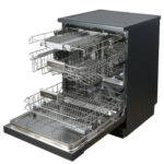 JOCEL Lavavajillas libre instalación 60 cm - JOCEL JLLI023018, 15 servicios, 6 programas, 60 cm, negro - Imagen 2