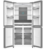 VOK Frigorífico americano - VOK EVR-474MNEI, Capacidad 474 l, No Frost, Altura 182,2 cm, Inox - Imagen 2