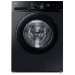 SAMSUNG Lavadora carga frontal - SAMSUNG WW80CGC04DABEP, 8 kg, Black