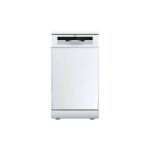 Lavavajillas compacto - Teka DFS 44750 WH, 10 Servicios, 7 Programas, 44.8 cm Ancho, Blanco