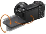 Sony Cámara EVIL - Sony ZV-E10, 24.2 MP, APS-C, Vídeo 4K, 11 fps, Pantalla giratoria, Sólo Cuerpo, Negro - Imagen 8